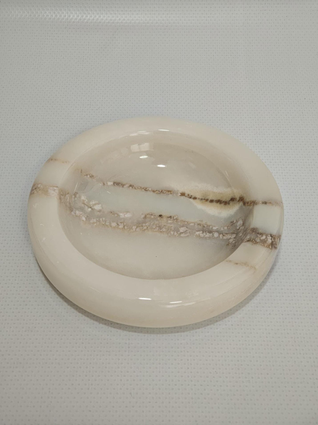 Special Marble Stone catch-all, ring holder handmade product, POLİSHED