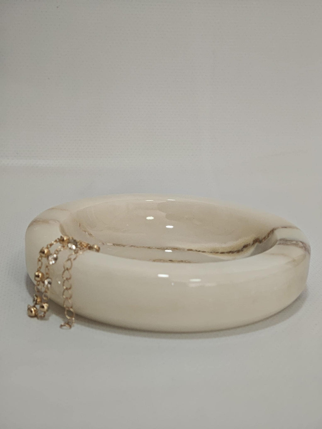 Special Marble Stone catch-all, ring holder handmade product, POLİSHED