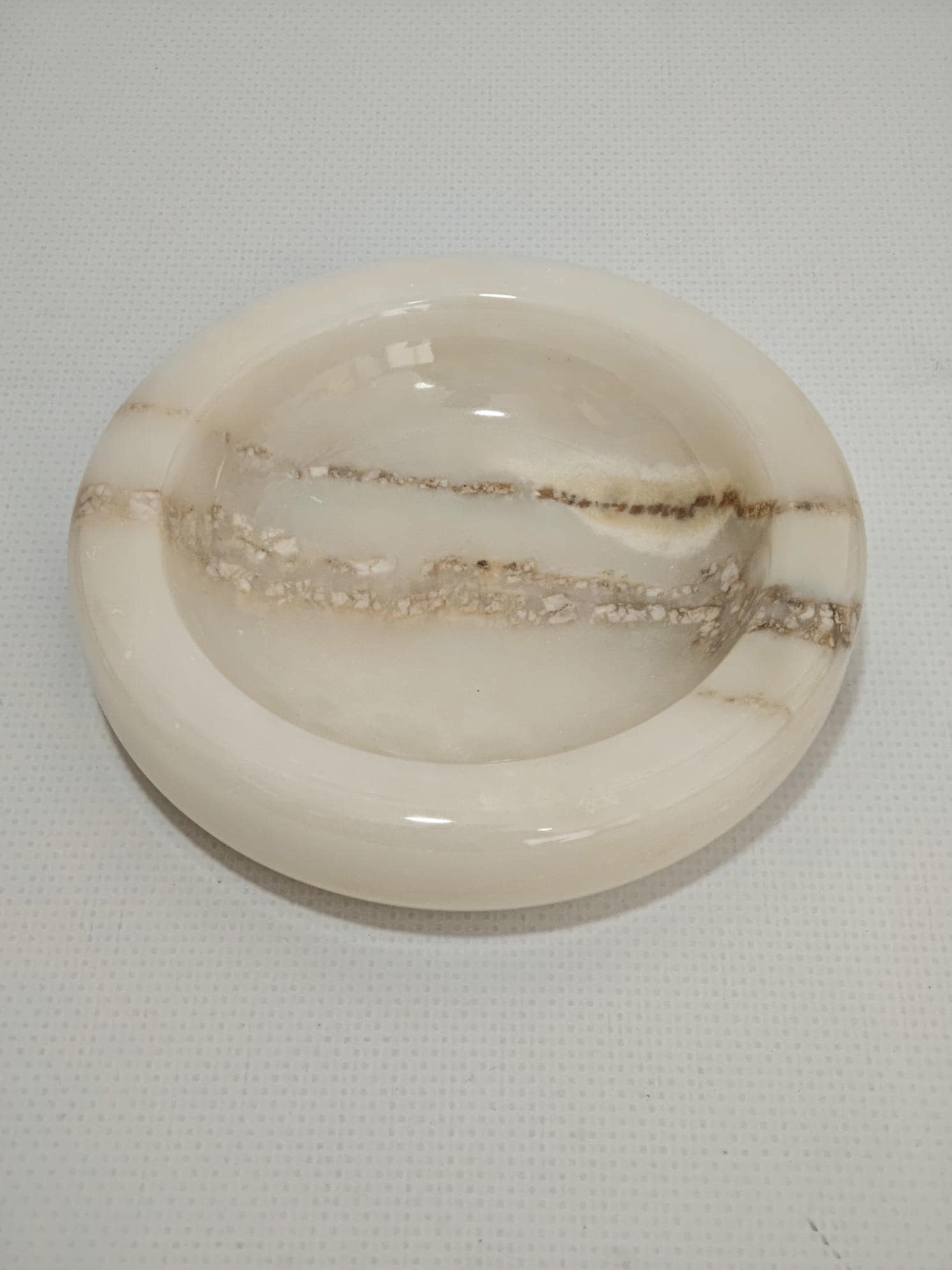Special Marble Stone catch-all, ring holder handmade product, POLİSHED