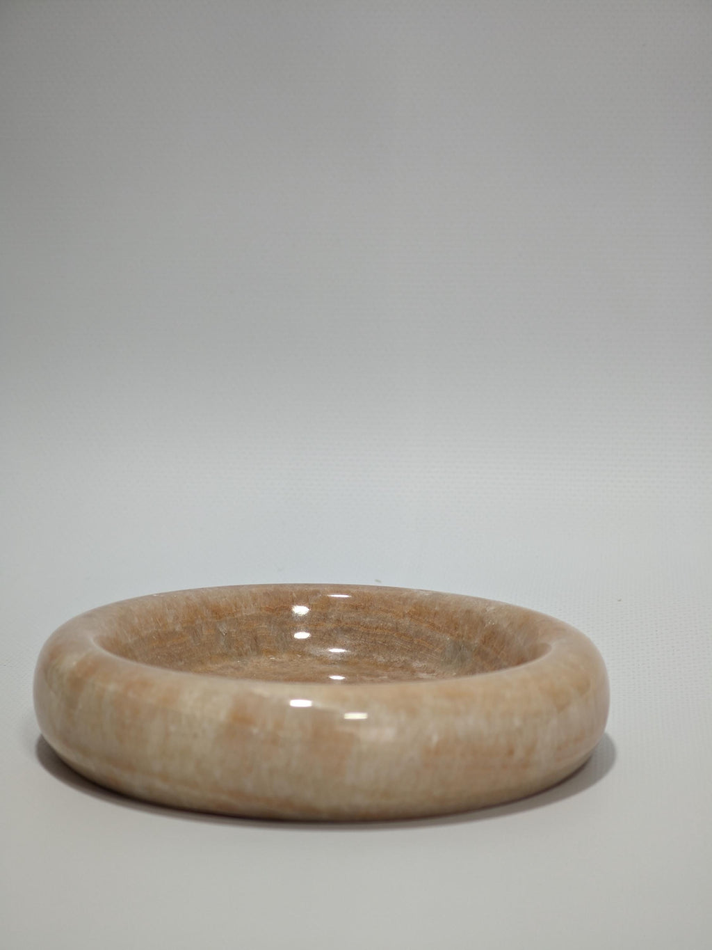 Honey marble catch-all, ring holder handmade product, POLİSHED