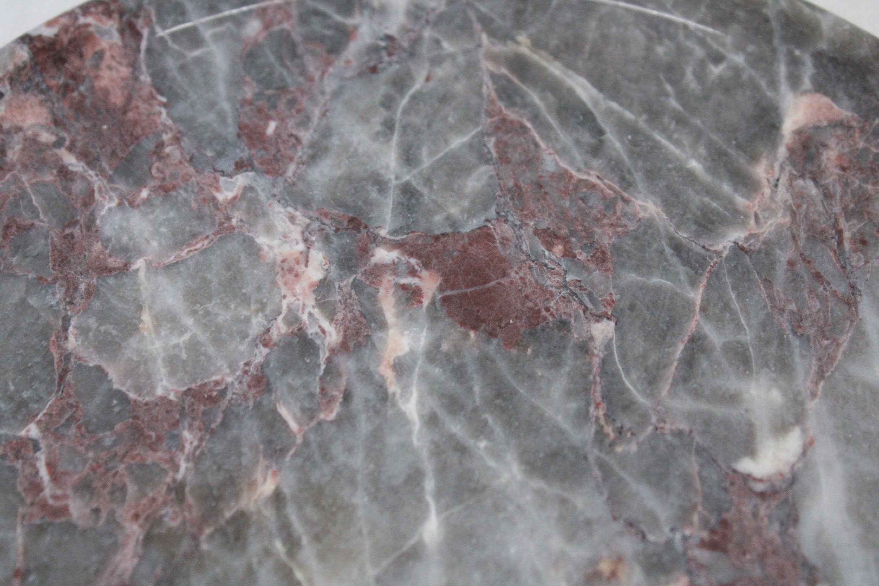 Handmade Marble Decorative Plate: Real Stone Presentation