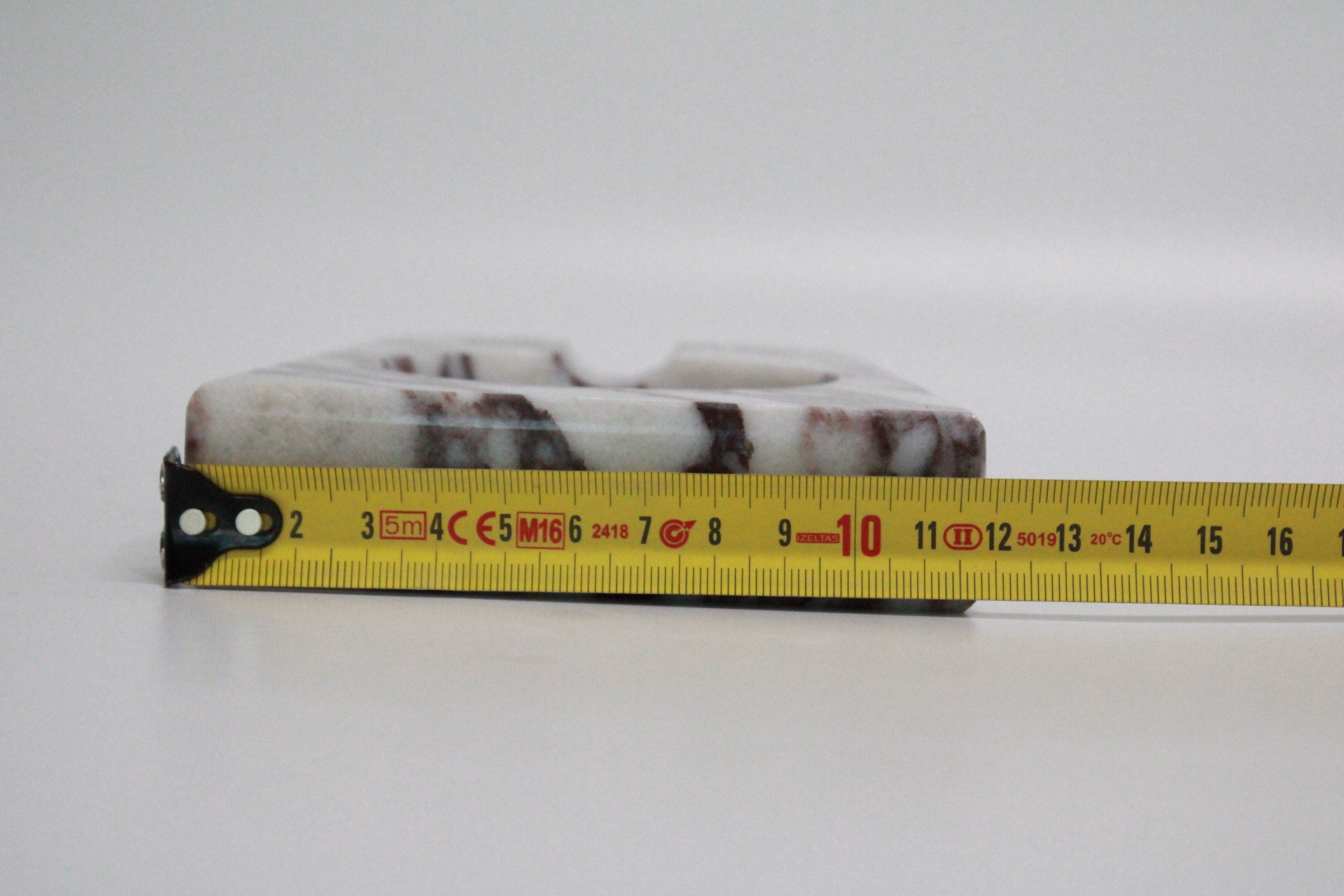 Calacatta viola cigar ashtray real marble handmade mini model fast shipping free shipping
