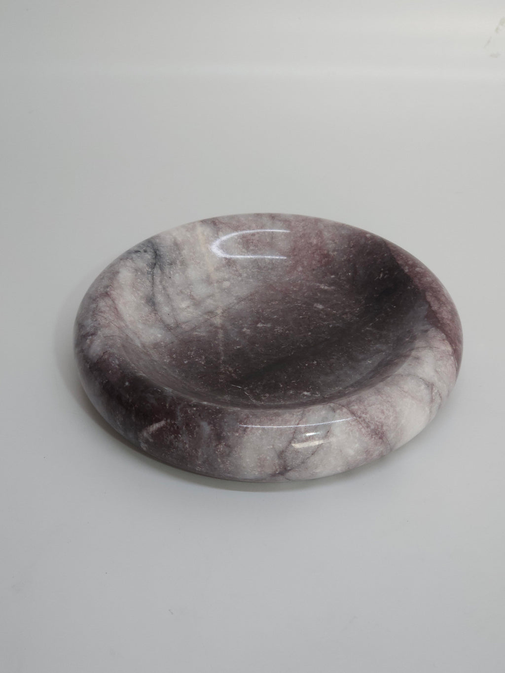 Lilac purple Marble Ring holder, catcher, decorative plate, catch-all