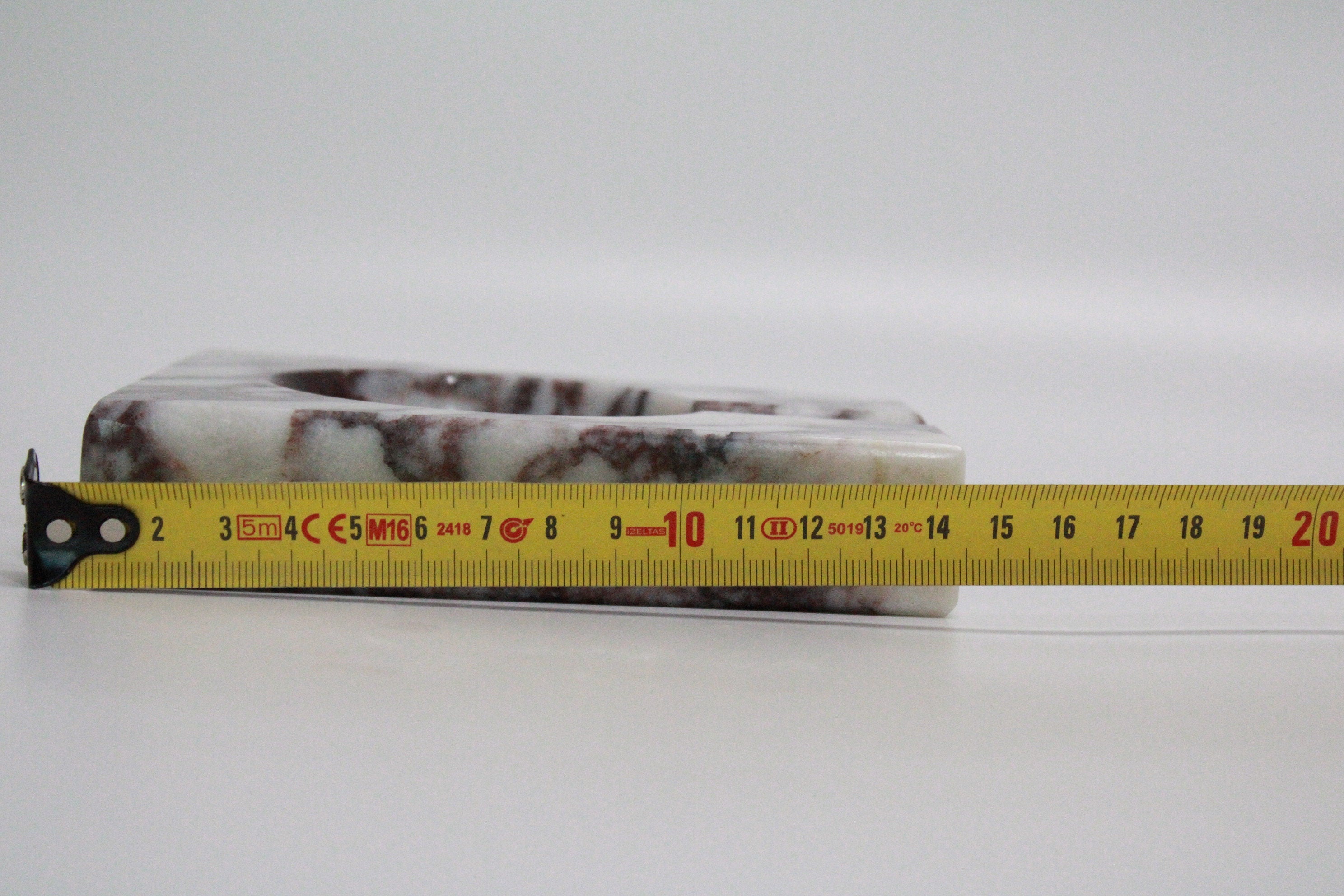 Calacatta viola cigar ashtray real marble handmade mini model fast shipping free shipping