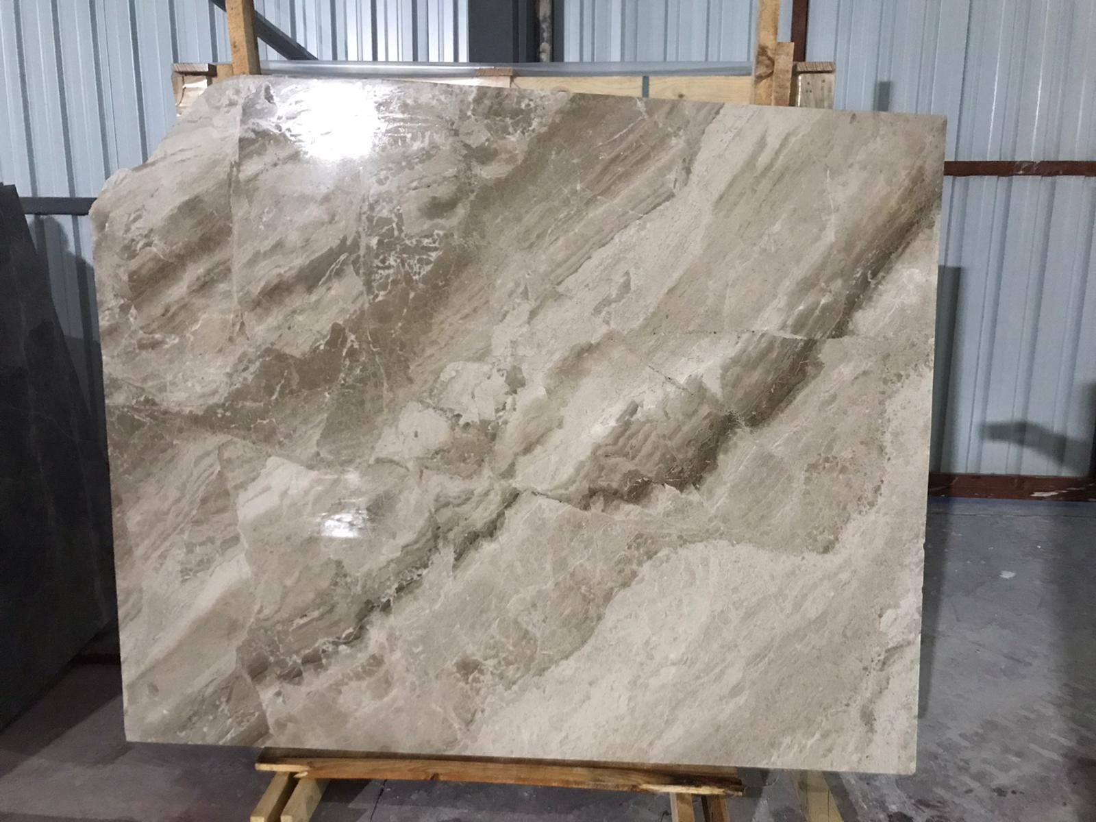 Beige Marble Coffee Table: Handmade Italian Model
