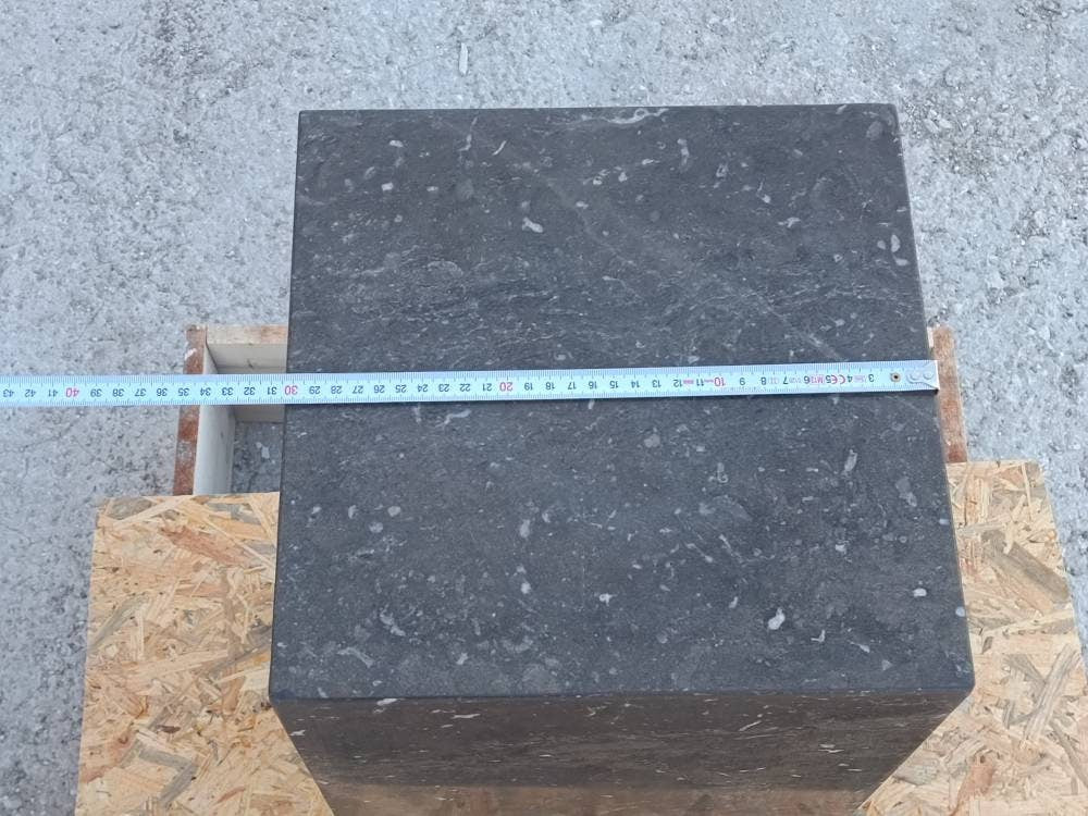 Brown marble cube coffee table, side table, end table, real marble and handmade free shipping fast shipping